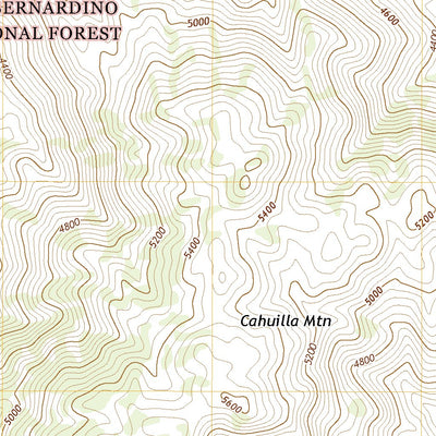 Cahuilla Mountain, CA (2018, 24000-Scale) Preview 3