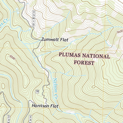 Blue Nose Mountain, CA (2018, 24000-Scale) Preview 2