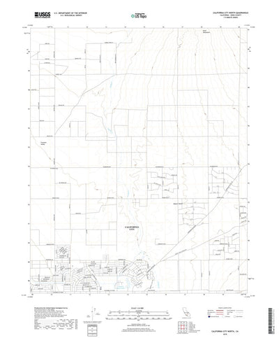 California City North, CA (2018, 24000-Scale) Preview 1