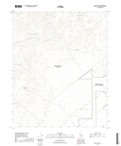 Castle Peaks, CA (2018, 24000-Scale) Preview 1