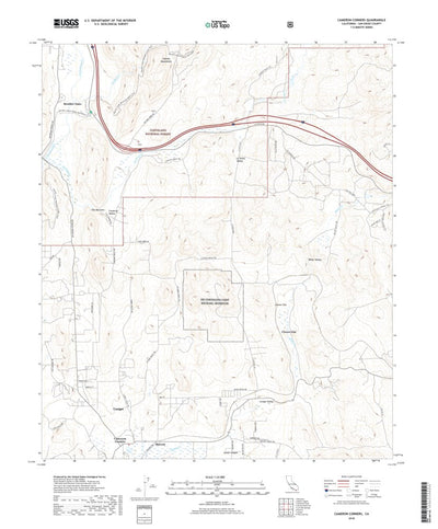 Cameron Corners, CA (2018, 24000-Scale) Preview 1
