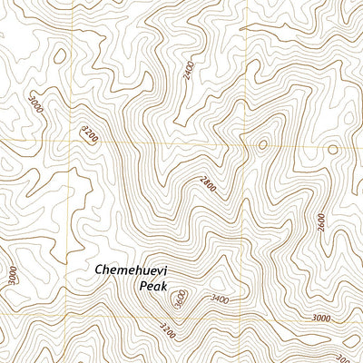 Chemehuevi Peak, CA (2018, 24000-Scale) Preview 2