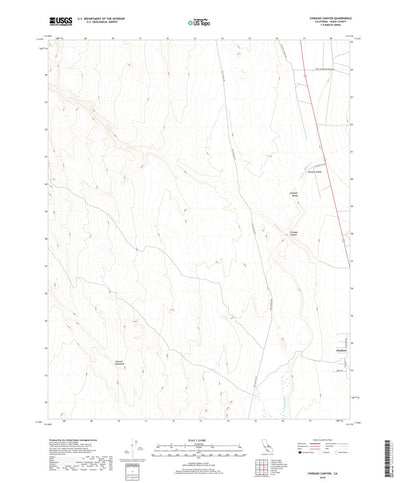 Chidago Canyon, CA (2018, 24000-Scale) Preview 1