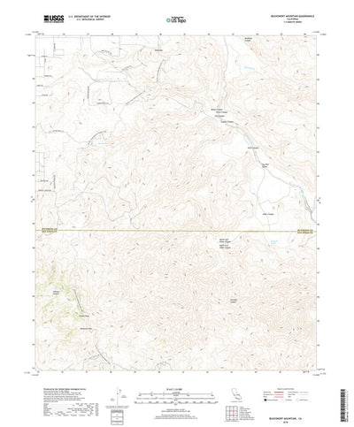 Bucksnort Mountain, CA (2018, 24000-Scale) Preview 1