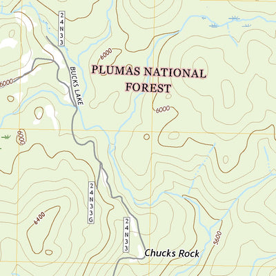 Bucks Lake, CA (2018, 24000-Scale) Preview 2