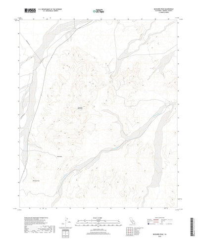 Buzzards Peak, CA (2018, 24000-Scale) Preview 1