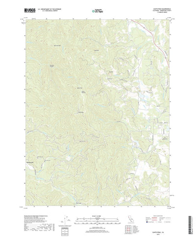 Cahto Peak, CA (2018, 24000-Scale) Preview 1