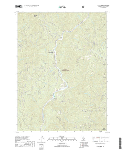 Clear Creek, CA (2018, 24000-Scale) Preview 1