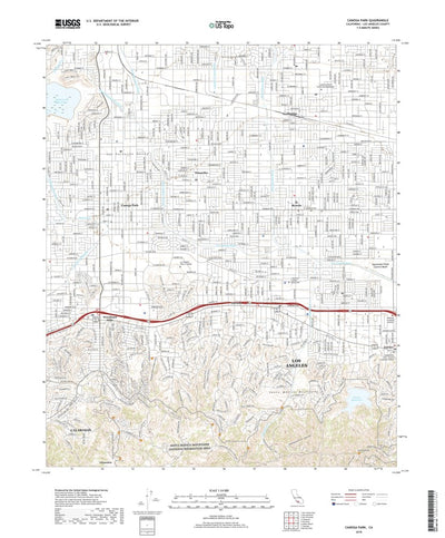 Canoga Park, CA (2018, 24000-Scale) Preview 1
