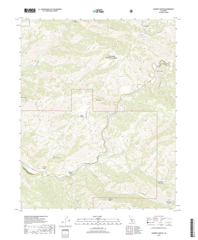 Chimney Canyon, CA (2018, 24000-Scale) Preview 1