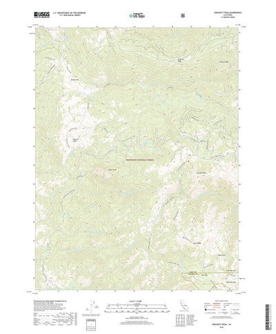 Crockett Peak, CA (2018, 24000-Scale) Preview 1