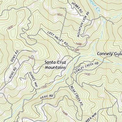 Castle Rock Ridge, CA (2018, 24000-Scale) Preview 2