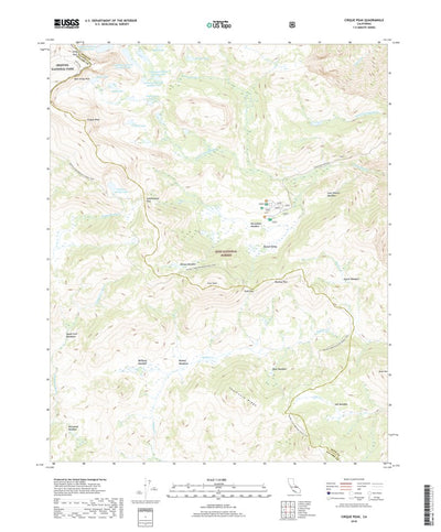Cirque Peak, CA (2018, 24000-Scale) Preview 1