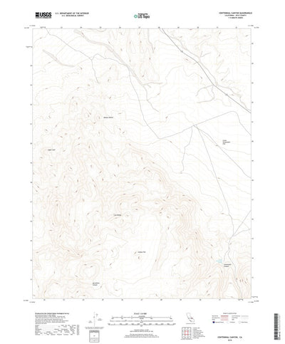 Centennial Canyon, CA (2018, 24000-Scale) Preview 1