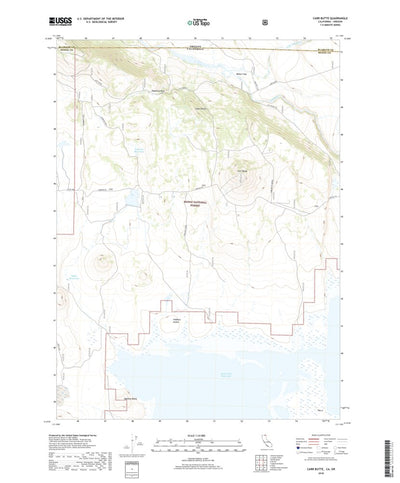 Carr Butte, CA (2018, 24000-Scale) Preview 1