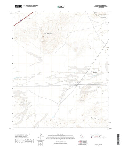 Crucero Hill, CA (2018, 24000-Scale) Preview 1