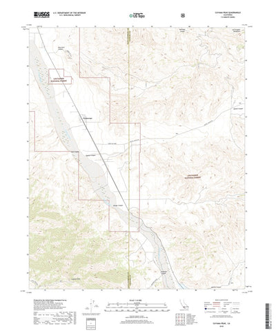Cuyama Peak, CA (2018, 24000-Scale) Preview 1