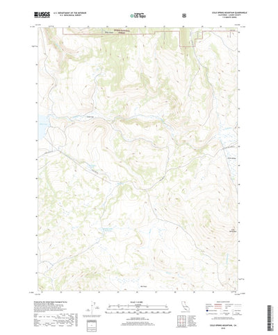 Cold Spring Mountain, CA (2018, 24000-Scale) Preview 1