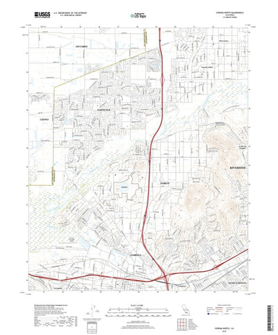 Corona North, CA (2018, 24000-Scale) Preview 1