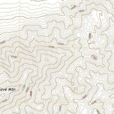 Cave Mountain, CA (2018, 24000-Scale) Preview 3