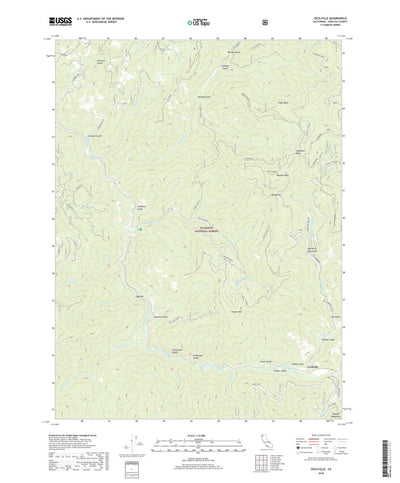 Cecilville, CA (2018, 24000-Scale) Preview 1