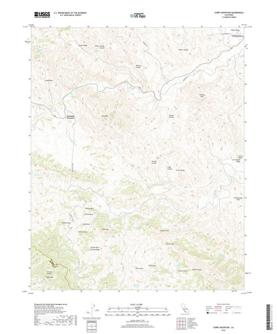 Curry Mountain, CA (2018, 24000-Scale) Preview 1