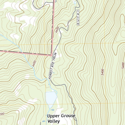 Dennison Peak, CA (2018, 24000-Scale) Preview 2