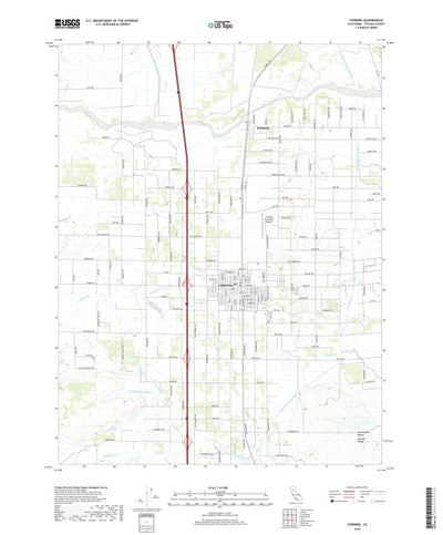 Corning, CA (2018, 24000-Scale) Preview 1