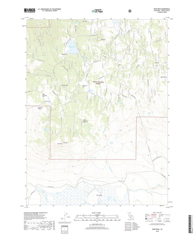Dixie Peak, CA (2018, 24000-Scale) Preview 1