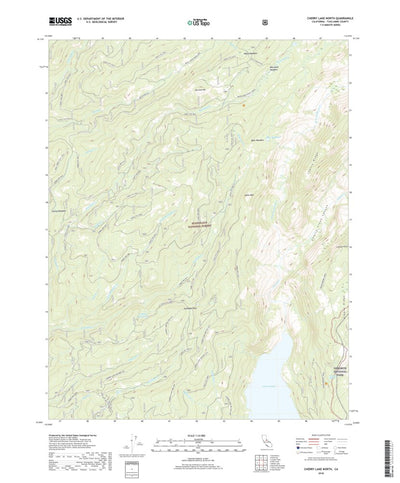 Cherry Lake North, CA (2018, 24000-Scale) Preview 1