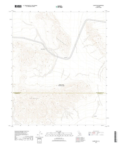 Clarks Pass, CA (2018, 24000-Scale) Preview 1