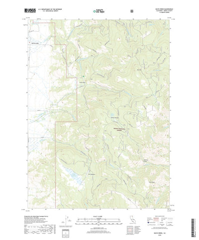 Davis Creek, CA (2018, 24000-Scale) Preview 1