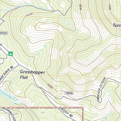 Crocker Mountain, CA (2018, 24000-Scale) Preview 3