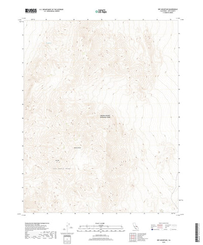 Dry Mountain, CA (2018, 24000-Scale) Preview 1