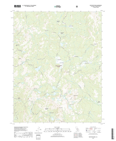 Dogtooth Peak, CA (2018, 24000-Scale) Preview 1
