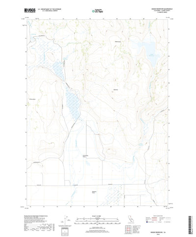 Dodge Reservoir, CA (2018, 24000-Scale) Preview 1