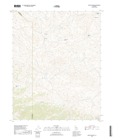 Ciervo Mountain, CA (2018, 24000-Scale) Preview 1