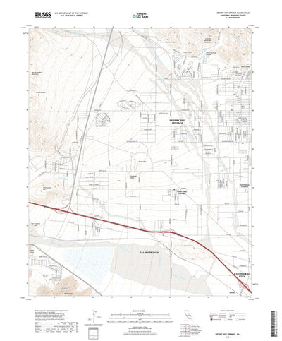 Desert Hot Springs, CA (2018, 24000-Scale) Preview 1