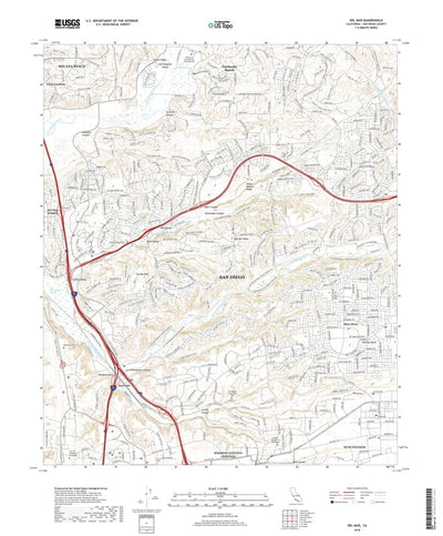 Del Mar, CA (2018, 24000-Scale) Preview 1