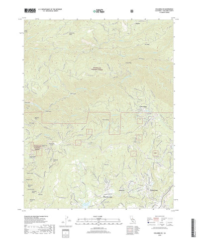 Columbia SE, CA (2018, 24000-Scale) Preview 1