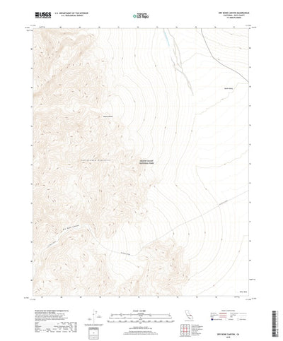 Dry Bone Canyon, CA (2018, 24000-Scale) Preview 1