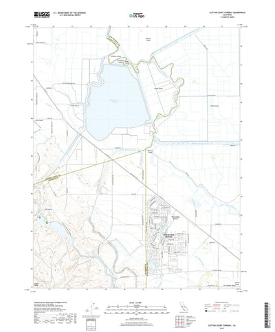 Clifton Court Forebay, CA (2018, 24000-Scale) Preview 1