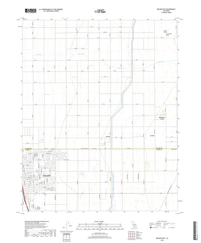 Delano East, CA (2018, 24000-Scale) Preview 1