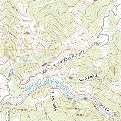 Elk Mountain, CA (2018, 24000-Scale) Preview 3