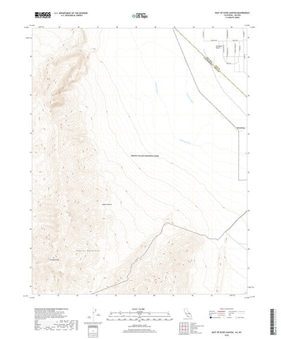 East of Echo Canyon, CA (2018, 24000-Scale) Preview 1