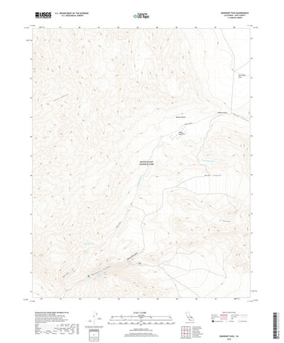 Emigrant Pass, CA (2018, 24000-Scale) Preview 1
