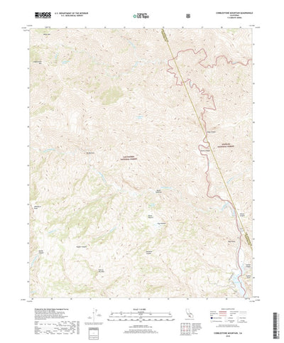 Cobblestone Mountain, CA (2018, 24000-Scale) Preview 1
