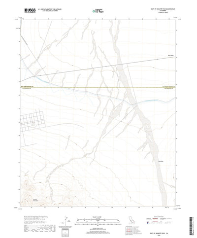 East of Granite Pass, CA (2018, 24000-Scale) Preview 1