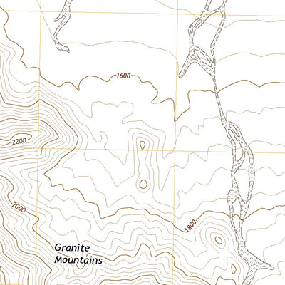 East of Granite Pass, CA (2018, 24000-Scale) Preview 3