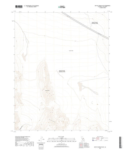 East of Joshua Flats, CA (2018, 24000-Scale) Preview 1